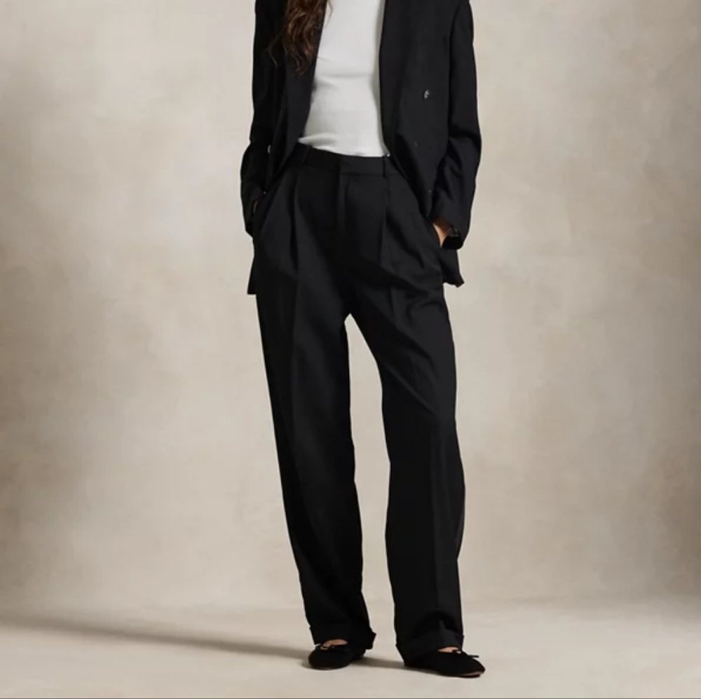 Ralph Lauren Pleated Trousers - Picture 2 of 6